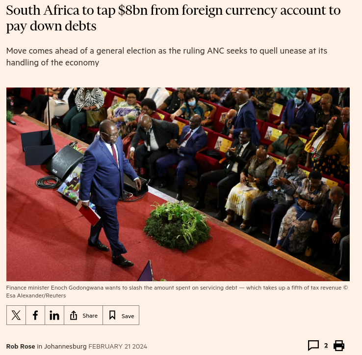 foreign exchange currency account south africa